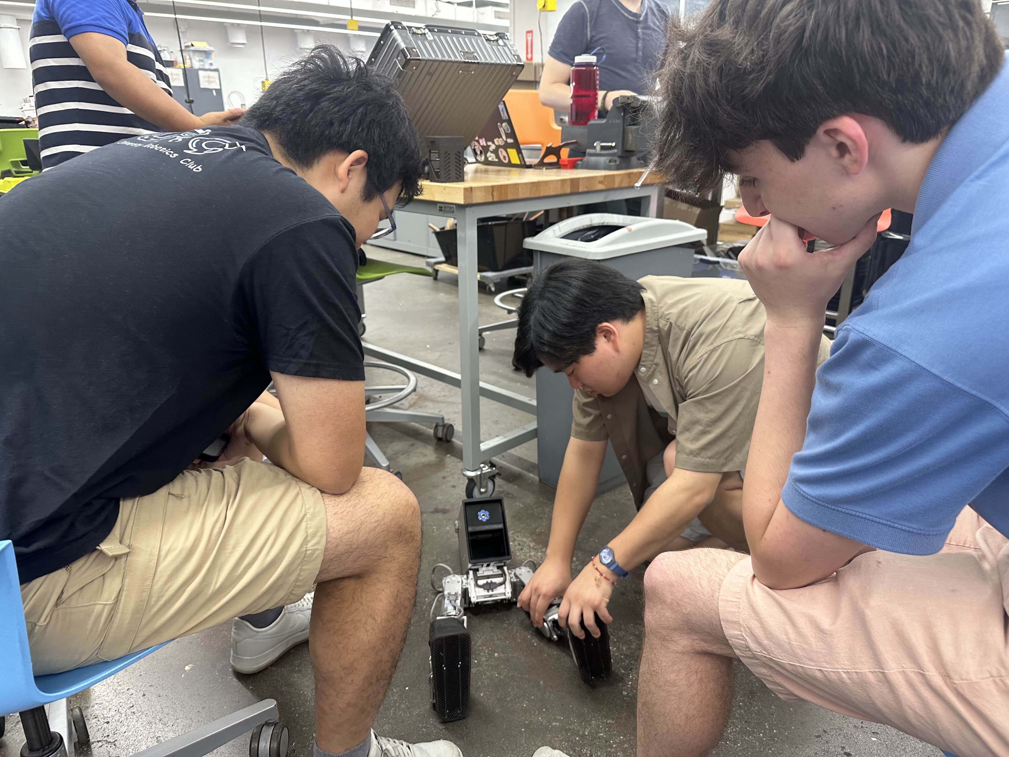 Humanoid robot testing